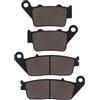 SOLLON Pastiglie freno anteriore e posteriore per WR 125 X Supermoto 2008-2018, WR 125 R 2009-2015, XC 125 R Majesty S 125 2015