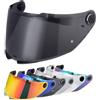 VCOROS Visiera Casco,Protezione per Il Vento del Motociclo,Casco Parabrezza Moto Visiera a Lente Integrale per per MT-V-28B Thunder 4 SV,Accessori per Caschi da Moto (Nero)