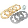 Tûche SET DISCHI FRIZIONE A 4 DISCHI RINFORZATI + MOLLA COMPATIBILE CON VESPA 50 SPECIAL R L N PK S XL N