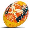 Rhino Graffiti - Pallone da rugby, 5, colore: Rosso e Blu