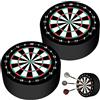 LuoJinZisy 2 Pz Porta Freccette Darts, Portafreccette, Dart Holders, Supporto per Freccettes, Rastrelliera per freccettes con punta morbida in acciaio