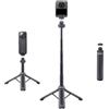 MAXCAM Compatibile con fotocamera panoramica DJI Osmo 360, Opal Insta X5/X4 Air Mini Selfie, treppiede portatile, accessori per supporto da tavolo Vlog