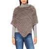 Oakwood Davos, Poncho Donna, Grigio (Gris 0527), Taglia unica (Taglia Produttore: TU)