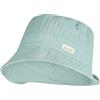 Sterntaler Baby Fischerhut - Cappello da Sole in musselin, Colore: Turchese Chiaro, 6 1/2