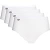 Playtex Confezione da 4 Culotte Maxi in Cotone Stretch Confortevoli e Invisibili Donna x4