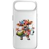 Tropical Bovine Vibes Custodia per iPhone Air Carino hawaiano vitello cocco bevanda mucca tropicale