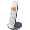 Logicom - Iloa 150 - Telefono Cordless - DECT - Senza Segreteria Telefonica - Compatibile con Box Internet - Autonomia Lunga - Funzione Vivavoce - Ardesia