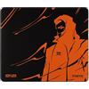 Sony INZONE Mat-F, tappetino gaming per mouse Fnatic Edition - superficie a scorrimento di precisione per FPS, 480×400 mm, base SlimFlex antiscivolo, schiuma comfort da 6 mm, gaming PC - arancione