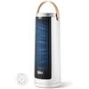 Levoit Windi Mini Ventilatore a Torre Compatto, Motore DC, Ventilatore più Silenzioso da 20dB, Raffreddamento 7m/s, Ventilatore da Tavolo con 5 Velocità, Oscillazione 90°, Timer 12 ore, Telecomando