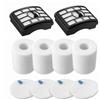 Lemige Set di filtri di ricambio per aspirapolvere Shark Rotator Professional Lift-Away NV500 NV501 NV502 NV503 NV505 NV510 NV520 NV552 UV560, 2 filtri HEPA + 2 filtri in schiuma e feltro, parte #
