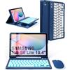 Nsyee Custodia con tastiera retroilluminata con mouse, compatibile con Galaxy Tab S6 Lite 2024/2022/2020 da 10,4 pollici, custodia rimovibile Bluetooth UK per S6 Lite 10,4 (SM-P610/P613/P615/P619