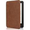 MoKo Custodia per 6 Amazon Kindle Basic 11ª Gen 2024/2022, Marrone | Cover Leggera, Auto Sonno/Sveglia, Impermeabile, per Amazon Kindle Basic 11ª Generazione