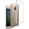 REY Cover in Gel TPU Trasparente per Motorola Moto G5 Plus, Ultra Sottile 0,33 mm, Morbido Flessibile, Custodia Silicone