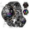 MiracDan Orologio Smartwatch Uomo con Chiamata Bluetooth 5.2, Display AMOLED 1.43, 107+ Modalità Sportive, Impermeabile IP68, Contapassi