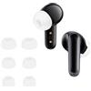 kwmobile 6x Auricolari di ricambio compatibile con Anker Soundcore P40i / Soundcore P20i Gommini sostitutivi in Silicone - 3 Misure - bianco