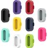 Chofit Tappi compatibili con Garmin Forerunner 965 265 265S/Venu Sq 2/Venu2 Plus/Fenix 7/epix2/Bounce/Instinct Crossover tappi antipolvere in silicone, protezioni per porte caricabatterie (10 colori)