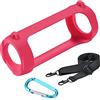 Seracle Custodia in silicone per JBL Flip 6 Bluetooth Box altoparlante portatile (rosso)