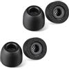 AZLA Foamax Standard (S), gommini per auricolari in schiuma, in memory foam, per cuffie wireless, con cancellazione del rumore, compatibili con Sony, Beats, Samsung, Skullcandy, JLab