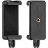 Panlouting Supporto per Treppiede per Telefono Cellulare con Interfaccia Action Camera per GoPro Selfie Stick Monopiede Accessori Montaggio per Bici | Supporto per Cellulare con Foro per Vite 1/4