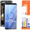 AGCUT Display LCD per Samsung S9 Plus LCD Display per Samsung Galaxy S9+ G965 SM-G965F SM-G965U 6,2 pollici Schermo di Ricambio Digitalizer Touchscreen Assemblea Completa con Strumenti, Nero con Cornice