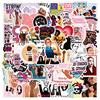 FOCRI 100 adesivi femministi, Bulk Women's Libbers Equal Rights Indie Mirror Stickers Packs per bottiglie d'acqua, laptop
