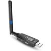 Avantree DG60 Aura - Lungo raggio Trasmettitore Auracast & Adattatore USB Bluetooth 5.4 2-in-1 per Cuffie, Chip Qualcomm, aptX Adaptive, Firmware Aggiornabile, Trasmette Audio del PC a Più Auricolari