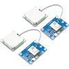 AYWHP 2 PCS GY-NEO6MV2 GPS Modulo di controllo del volo NEO-6MV2 Modulo GPS di controllo del volo 3V-5V con antenna superceramica compatibile con Arduino (modulo + antenna)