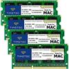 Timetec 32GB KIT (4x8GB) compatibile con Apple DDR3L 1600MHz PC3L-12800 CL11 per iMac (metà 2011, fine 2012, fine 2013, fine 2014 Retina 5K, metà 2015 Retina 5K) Modulo di memoria SODIMM RAM MAC