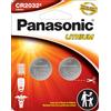 Panasonic CR2032 3.0 Volt Long Lasting Lithium Coin Cell Batteries in Child Resistant, Standards Based Packaging, 2-Battery Pack