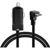 subtel Caricatore Micro-USB 90° da auto 1.1m compatibile con cavo ricarica per navigatore GPS, da 1A 5V caricabatteria da accendisigari