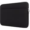 HEDUGO 13 Pollici Custodia Pc Portatile Borsa Custodia per Computer Portatile con Tasca per Accessori Borsa Compatibile con 14 Pollici Macbook Pro M4 M3 M2 M1, 13,6 Pollici Macbook Air M4 M3 M2 2025-2022