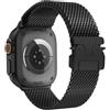 Msksjer Cinturino Milanese Loop Compatibile con Apple Watch Ultra 3/2/1 49mm 46mm 45mm 44mm 42mm (Serie 3 2 1) Uomini Donne, Cinturini in Metallo per iWatch 11 10 9 SE 8 7 6 5 4, Fibbia Stile Paracadute