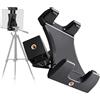 Cenawin Supporto per treppiede per tablet iPad, adattatore di fissaggio, compatibile con selfie stick per fotocamera, monopiede, per iPad Pro, iPad Air, iPad Mini, da 4,7 a 12,9