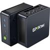 GMKtec M6 Ultra Gaming Barebone Mini PC Ryzen 5 7640HS (aggiornato a 6600H/6800U), SENZA RAM, SENZA SSD, Dual-NIC-LAN 2,5 GbE Mini computer, triplo display 4K, WiFi 6, USB4, BT 5.2, DP, HDMI 2.0