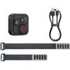 LICHIFIT Telecomando Bluetooth per fotocamera Insta360 X5/X4/X3/Ace Pro 2/GO 3S per GoPro Hero 13/12/11/10/9/Max 2/Mini fotocamera e smartphone, impermeabile, senza fili, controllo remoto intelligente