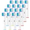 NONE Testina per spazzolino compatibile con spazzolino elettrico Oral b Braun, testine di ricambio di precisione per Pro Smart Genius, efficiente
