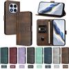 NONE Custodia a Portafoglio Magnetica in Pelle per Redmi Note 15 Pro Plus, 15 Pro, 15, 14 Pro Plus, 14 Pro, 14s, 14