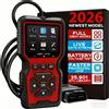 Jexiwe Scanner OBD2 Professionale V519 - Strumento Diagnostico Automobilistico Alimentato Tramite USB con Flusso di Dati in Tempo Reale, Test OBD II Completo (I/M Ready, BOD2/EOBD), Cancella le Luci di