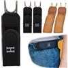 PLATEYTR 5 Pezzi Cintura Elastica Senza Fibbia,Cintura Elastica Invisibile, Cintura Senza Fibbia Regolabile Sgancio Rapido,Senza Restrizioni per Jeans Vestito Pantaloni Gonne, 5 Colori