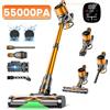 Yanhama Aspirapolvere Senza Fili Yanhama 55KPA 500W, Tubo Telescopico Autoportante, 50 Minuti di Autonomia, Leggero per Pavimenti, Tappeti e Peli di Animali