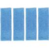 Drhomeam Confezione da 4 panni in microfibra lavabili, accessori di ricambio per robot aspirapolvere P11, P11 per combo, P10, P10 Pro, U1