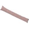 Casatessile Paraspiffero Lungo 110 cm. Imbottito e sfoderabile Riccio para spifferi Salsicciotto per Porte e Finestre. - Rosso