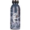 Colourbook Borraccia Termica Geolier 500 Ml, Acciaio Inossidabile, 12 Ore Caldo E 12 Ore Freddo, Tappo Ermetico Antiperdita, BPA Free, Scatola Regalo Inclusa, Colore Militare