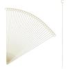 QUARKZMAN 30 Pcs Portacardini Floreali, 11.8 Portafoto A Cuore In Filo Metallico Portanumero Da Tavolo Per Matrimoni, Foto, Memo, Ristorante, Oro