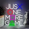 YuoGdhSIa Just One More Game Luci LED,Giocatore Neon LED Decorazione Muro per Sala Giochi Bar Party Man Cave Gaming Room,Gaming Insegna Neon Regalo Colorati per Gamer Uomini Donne Ado USB Powered（14.2*12.3）