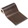 PATIKIL Pellicole Adesive Legno Autoadesivo 10m x 150mm Carta Adesiva per Mobili Legno Riparazione Pellicola Autoadesiva Effetto per Pavimenti Porte Tavoli Sedie Armadi, Noce Nero