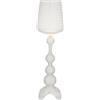 Kartell Lampada da Terra Kabuki, Interno 26 W, Cristallo, 50ⵁx166 cm, Indoor