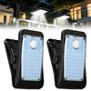 BORDEAG luci solari per esterni, Luce Solare con Sensore di Movimento, Faretto LED da Esterno Solare, Luce Solare LED Esterno, Sensore di Movimento, con sensore di movimento, tre modalità di illuminazione
