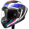 LS2 Casco FF805 THUNDER GP AERO RAUTE Blu Rosso LS2