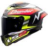 LS2 Casco FF805 THUNDER GP AERO REPLICA Giallo Rosso LS2
